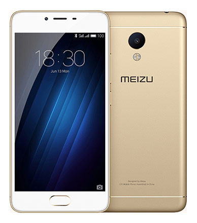 Телефон Meizu M3s Mini в золотом (Gold) корпусе