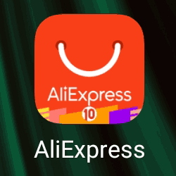 Иконка мобильного приложения AliExpress для распродажи «10 лет AliExpress» в 2020 году