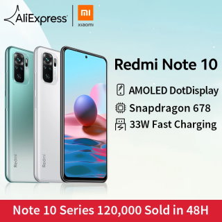 Смартфон Xiaomi Redmi Note 10 на AliExpress