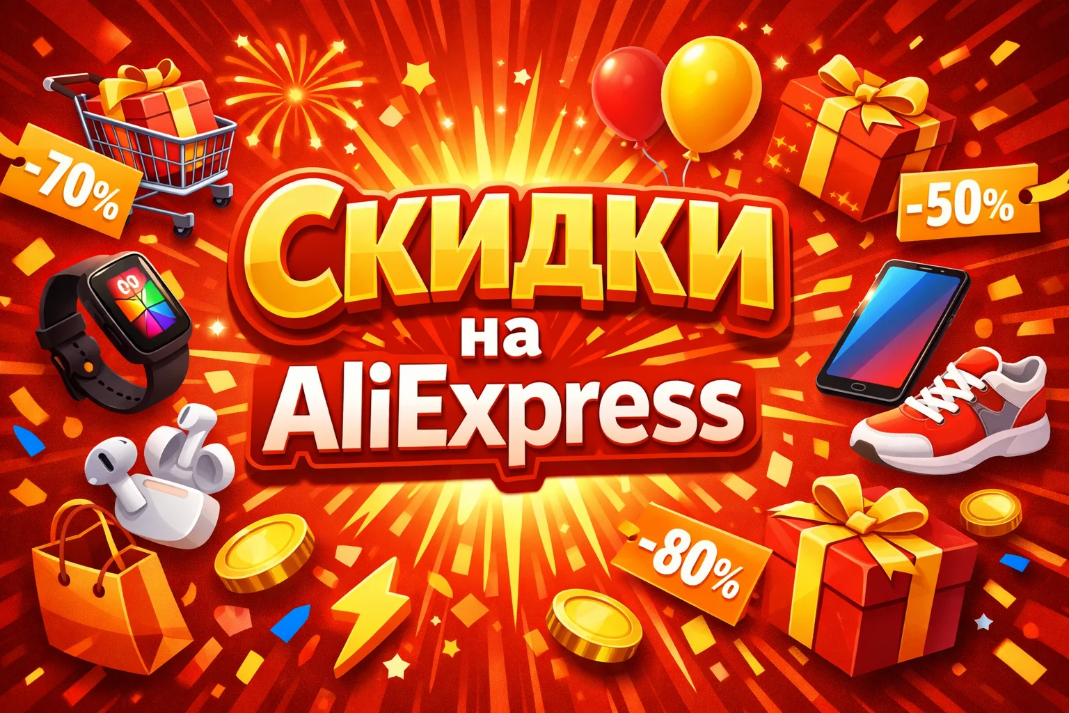 Скидки на Алиэкспресс