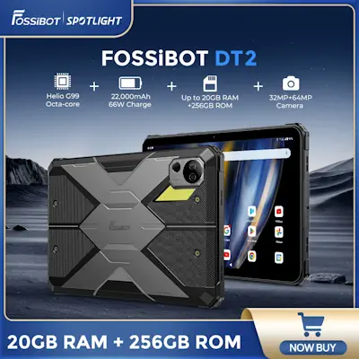Планшет Fossibot DT2 на распродаже AliExpress «Финальные скидки» 11–15 декабря 2023 года