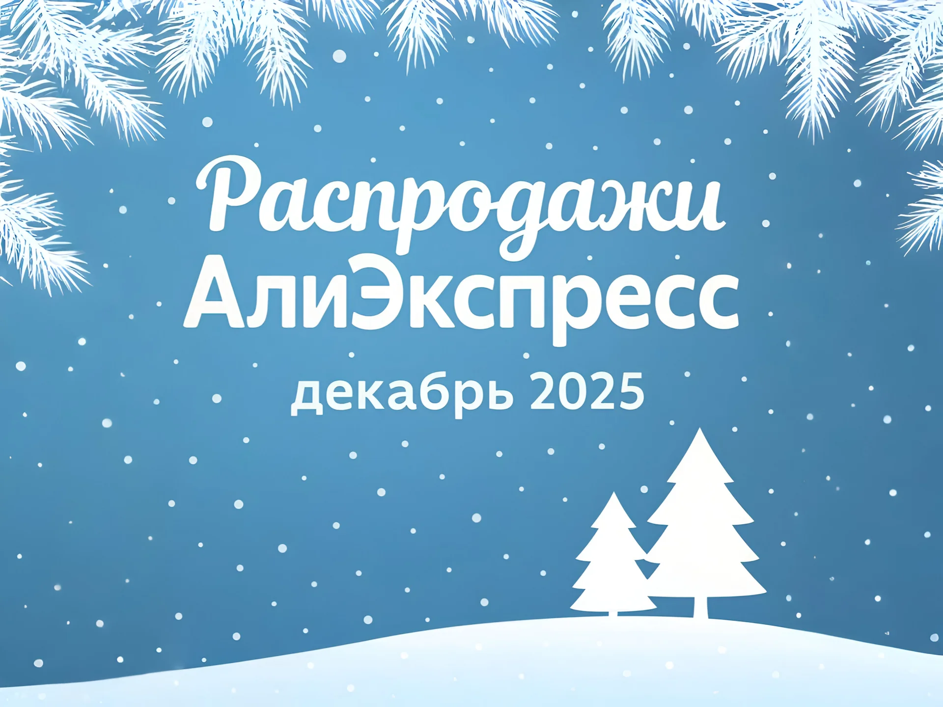 Распродажи AliExpress в декабре 2025 года