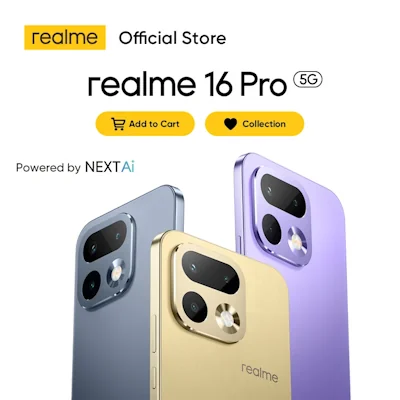 Премьера смартфона Realme 16 Pro на AliExpress