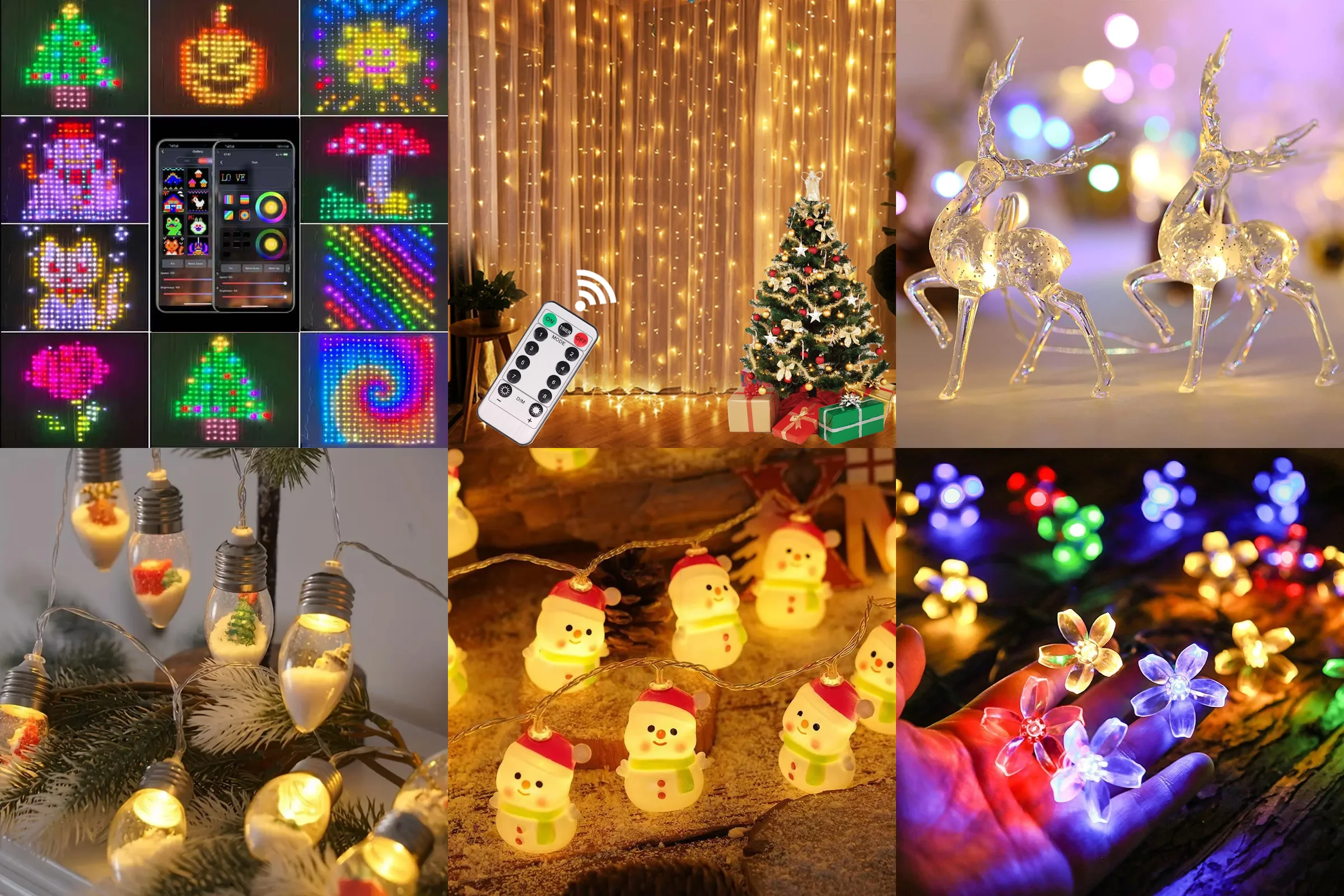 Новогодние гирлянды на AliExpress