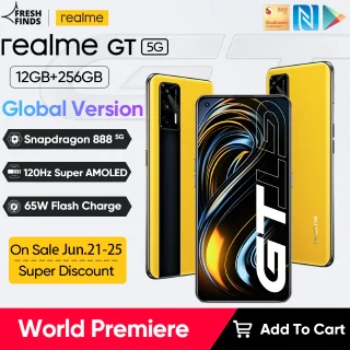 Глобальная версия смартфона Realme GT на AliExpress