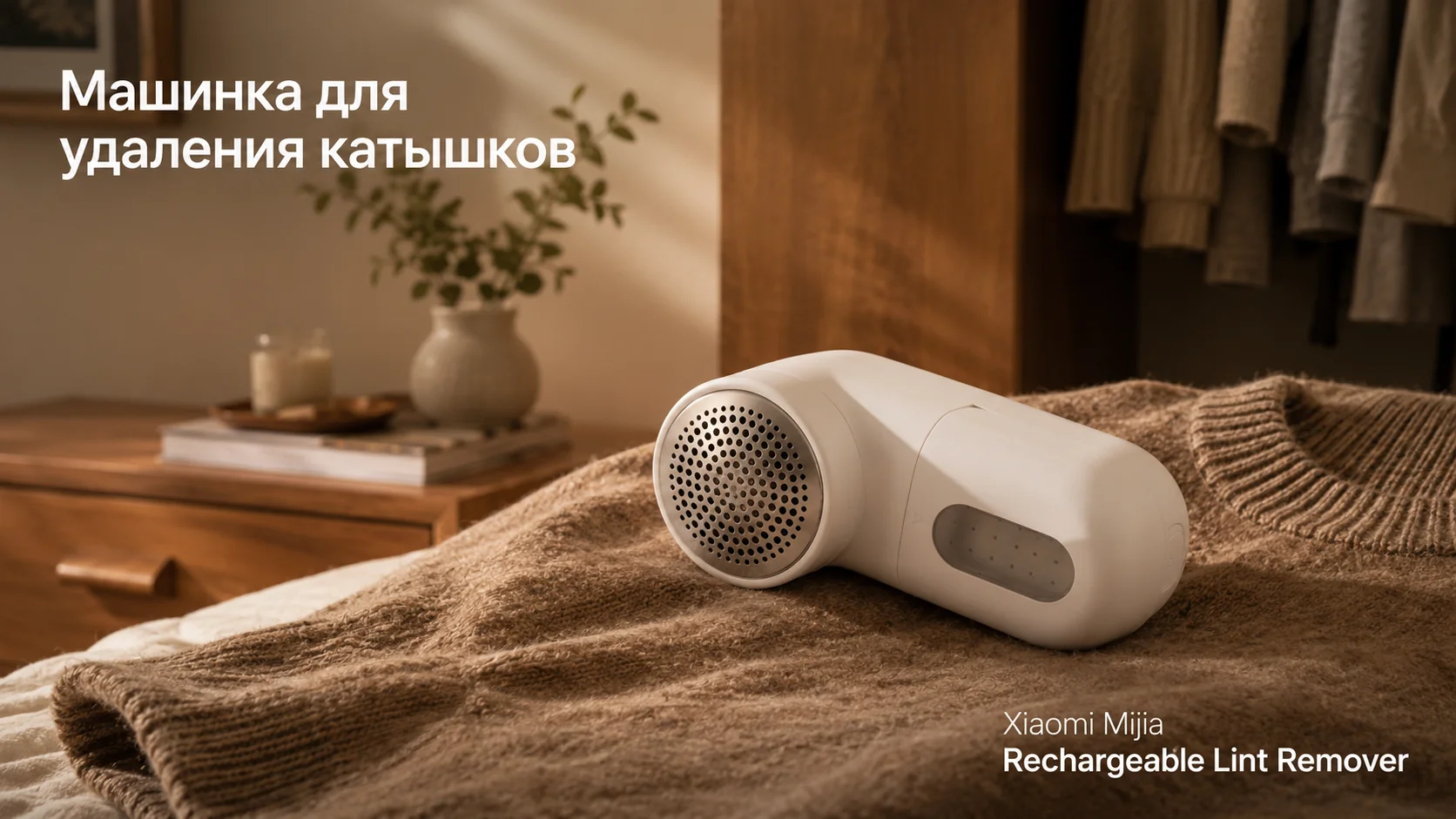Машинка для удаления катышков Xiaomi Mijia Rechargeable Lint Remover