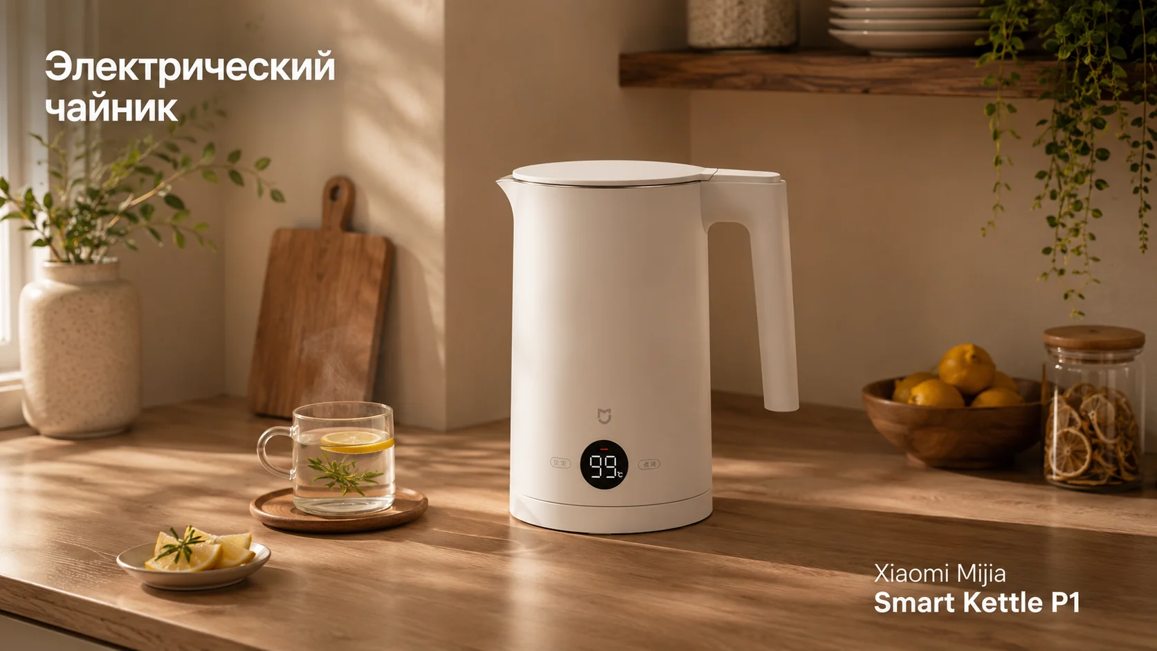 Электрический чайник Xiaomi Mijia Smart Kettle P1