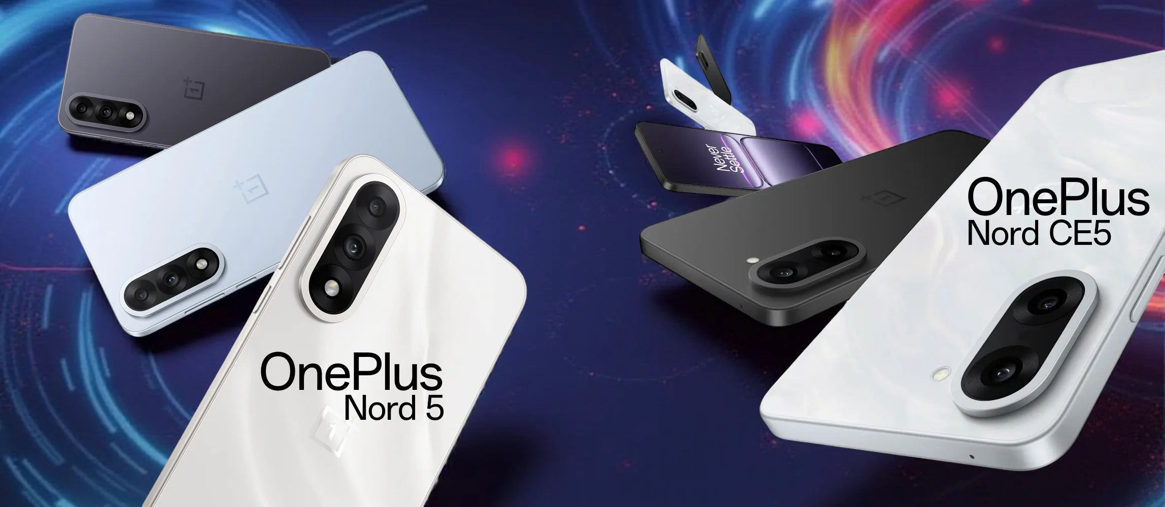 Продажи OnePlus Nord 5 и CE5 стартуют на AliExpress 14 июля