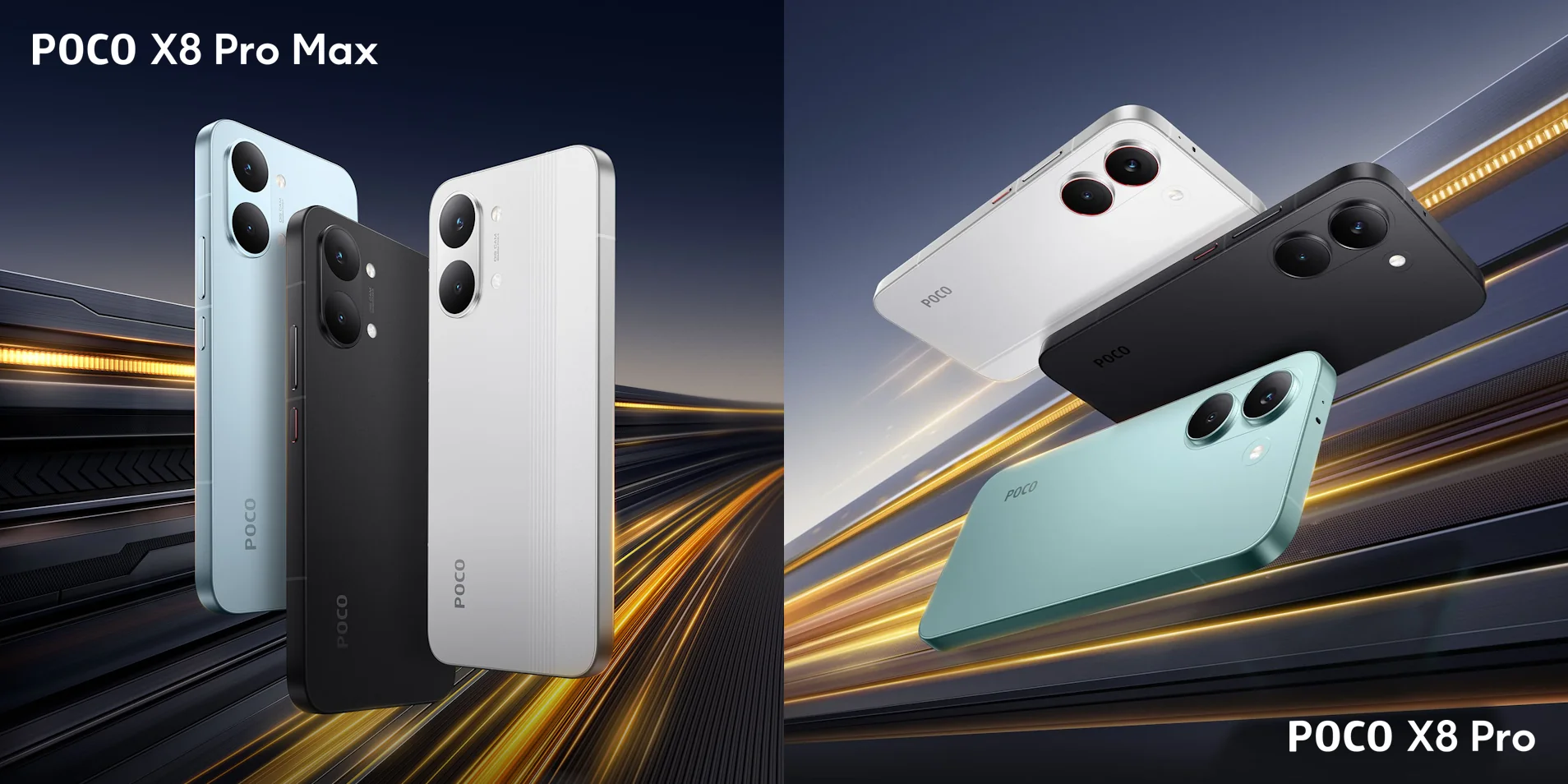 Продажи смартфонов POCO X8 Pro и Pro Max стартовали на AliExpress