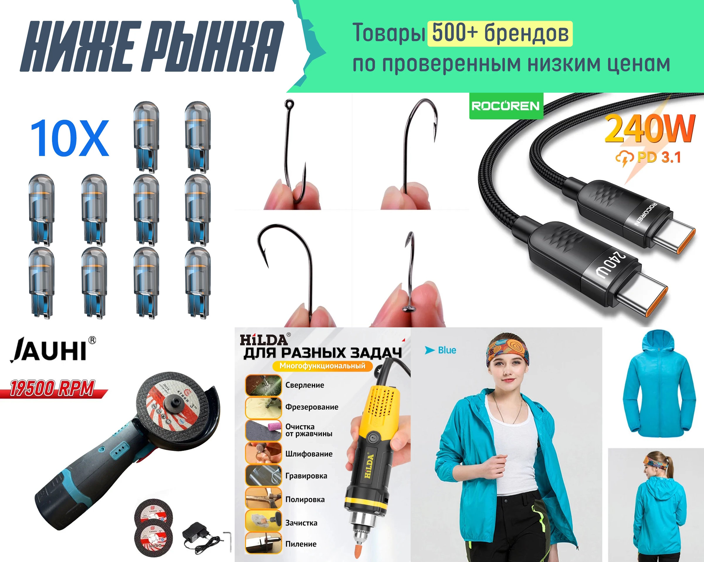 Ниже рынка: подборка недорогих полезняшек с AliExpress