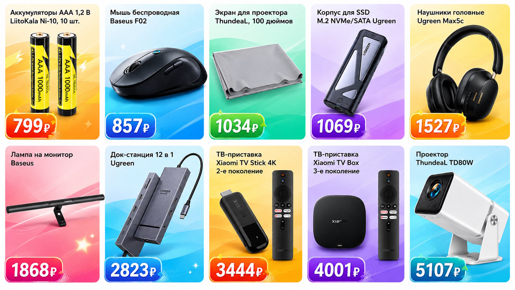 Скидки на полезные гаджеты на AliExpress