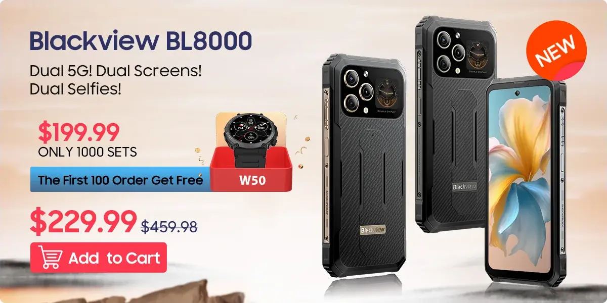 Распродажа смартфонов Blackview BL8000 со скидкой