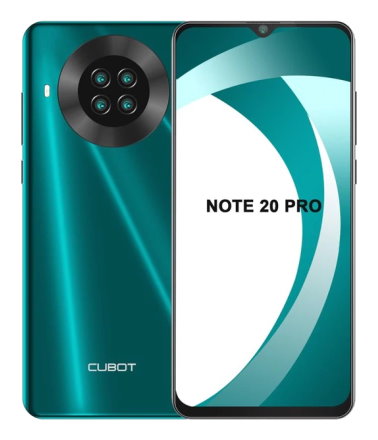 Телефон Cubot Note 20 Pro в зелёном (Green) корпусе