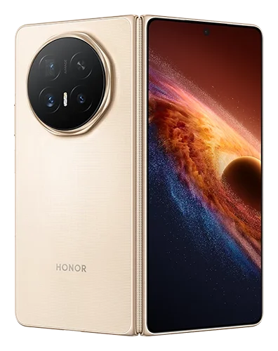 Смартфон Honor Magic V6 в золотом (Sunrise Gold) корпусе