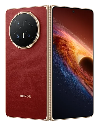 Смартфон Honor Magic V6 в красном (Ferghana Red) корпусе