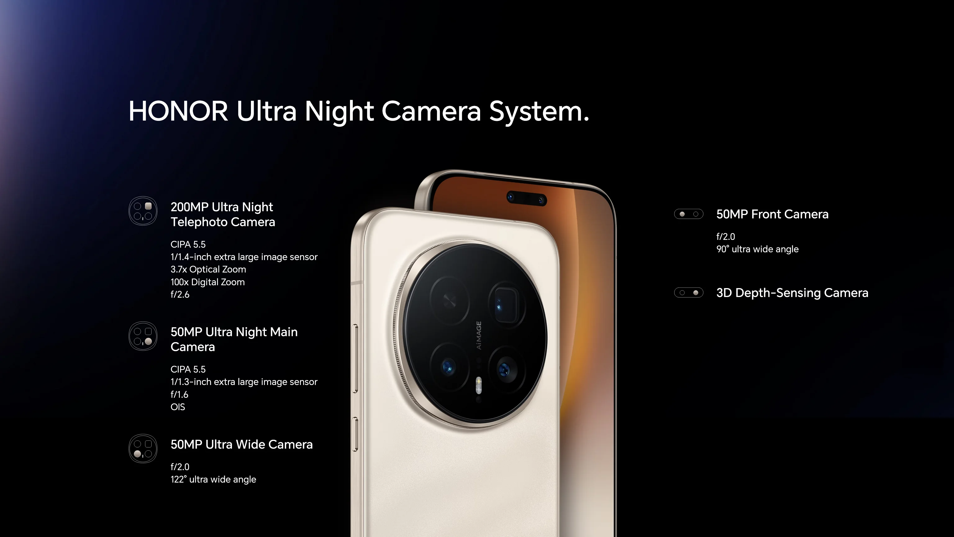 Камера смартфона Honor Magic8 Pro