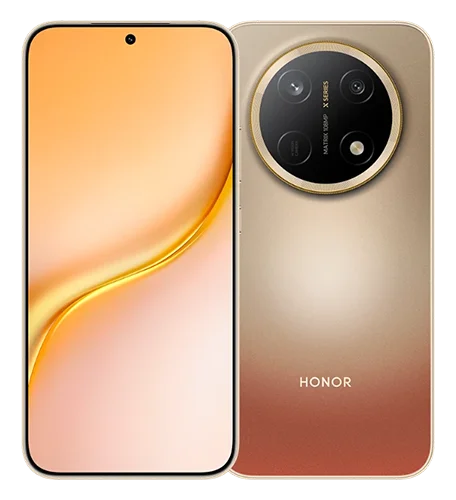 Смартфон Honor X9e Pro в золотом (Dawn Gold) корпусе
