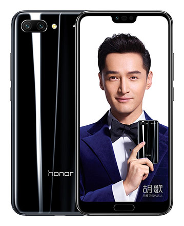 Телефон Huawei Honor 10 в чёрном (Black) корпусе