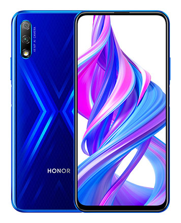 Телефон Huawei Honor 9X в синем (Blue) корпусе