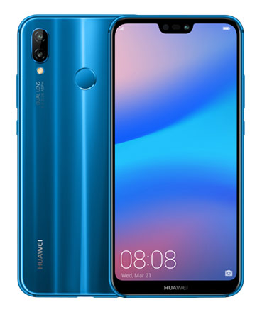 Телефон Huawei P20 Lite в синем (Blue) корпусе