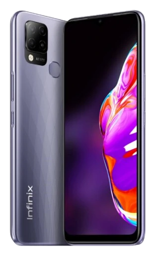 Смартфон Infinix Hot 10S NFC в пурпурном (Purple) корпусе