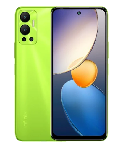 Смартфон Infinix Hot 12 в зелёном (Lucky Green) корпусе