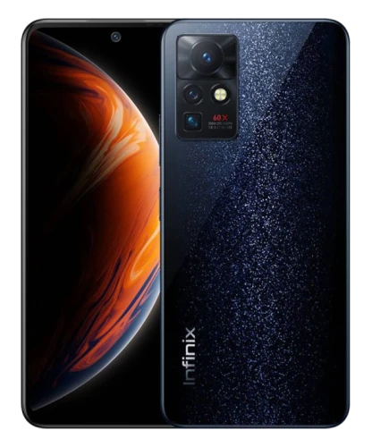 Смартфон Infinix Zero X Pro в чёрном (Nebula Black) корпусе