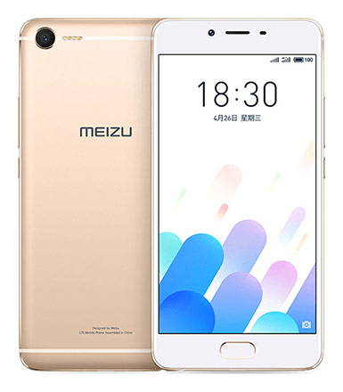 Телефон Meizu E2 в золотистом (Gold) корпусе