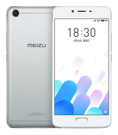 Телефон Meizu E2 в серебристом (Silver) корпусе
