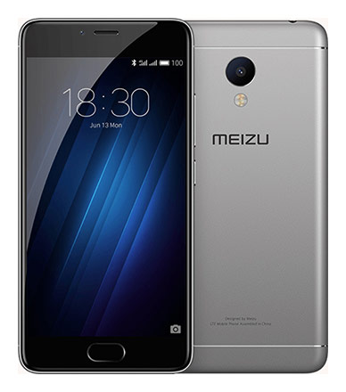 Телефон Meizu M3s Mini в тёмно-сером (Gray) корпусе