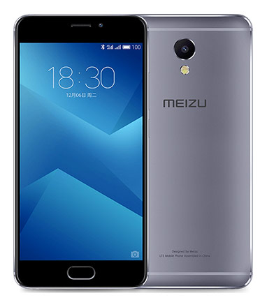 Телефон Meizu M5 Note в сером (Sky Gray) корпусе