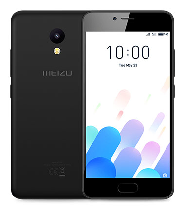 Телефон Meizu M5c в чёрном (Black) корпусе
