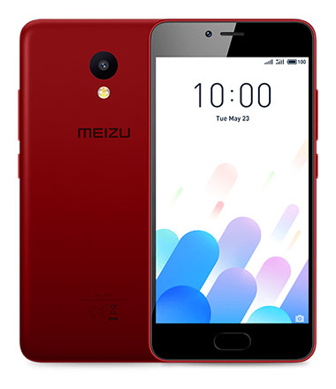 Телефон Meizu M5c в красном (Red) корпусе