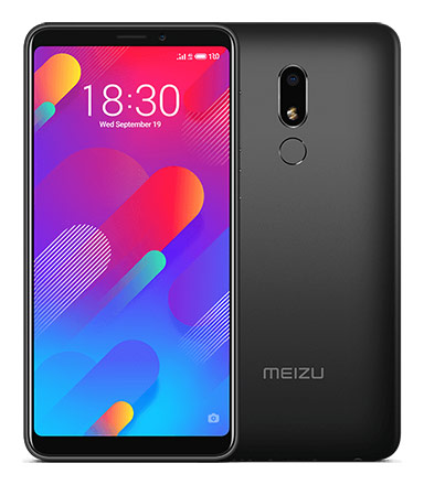 Телефон Meizu M8 Lite в чёрном (Matte Black) корпусе