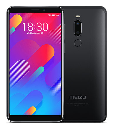 Телефон Meizu M8 в чёрном (Glory Dark) корпусе