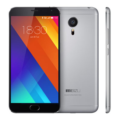 Телефон Meizu MX5 в тёмно-сером (Grey) корпусе