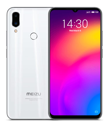 Телефон Meizu Note 9 в белом (White) корпусе