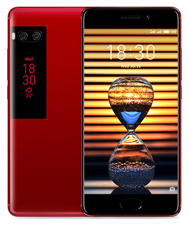 Телефон Meizu Pro 7 в красном (Red) корпусе