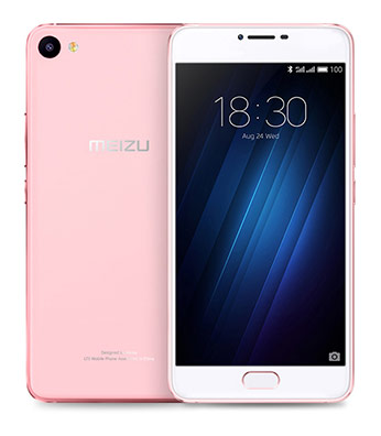 Телефон Meizu U10 в розовом (Pink) корпусе