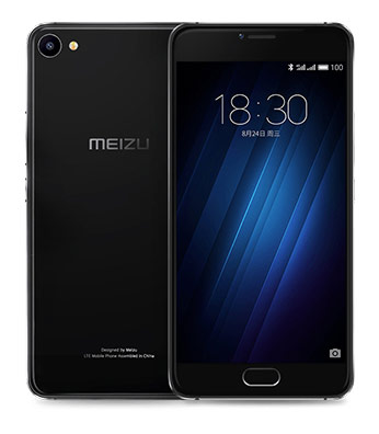 Телефон Meizu U20 в чёрном (Black) корпусе