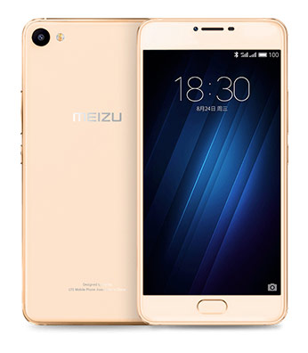 Телефон Meizu U20 в золотистом (Gold) корпусе