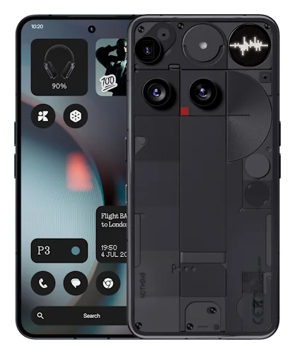 Смартфон Nothing Phone (3) в чёрном (Black) корпусе