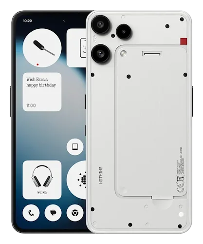 Смартфон Nothing Phone (3a) Lite в белом (White) корпусе