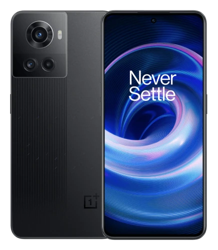Смартфон OnePlus 10R в чёрном (Sierra Black) корпусе