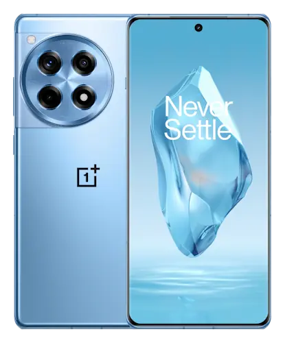 Смартфон OnePlus 12R в синем (Cool Blue) корпусе