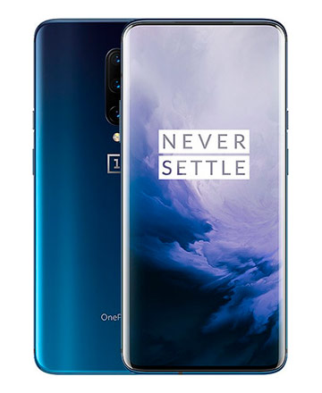 Телефон OnePlus 7 Pro в голубом (Nebula Blue) корпусе