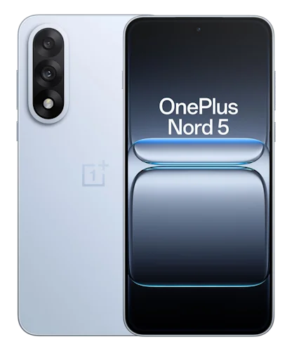 Смартфон OnePlus Nord 5 в синем (Dry Ice) корпусе