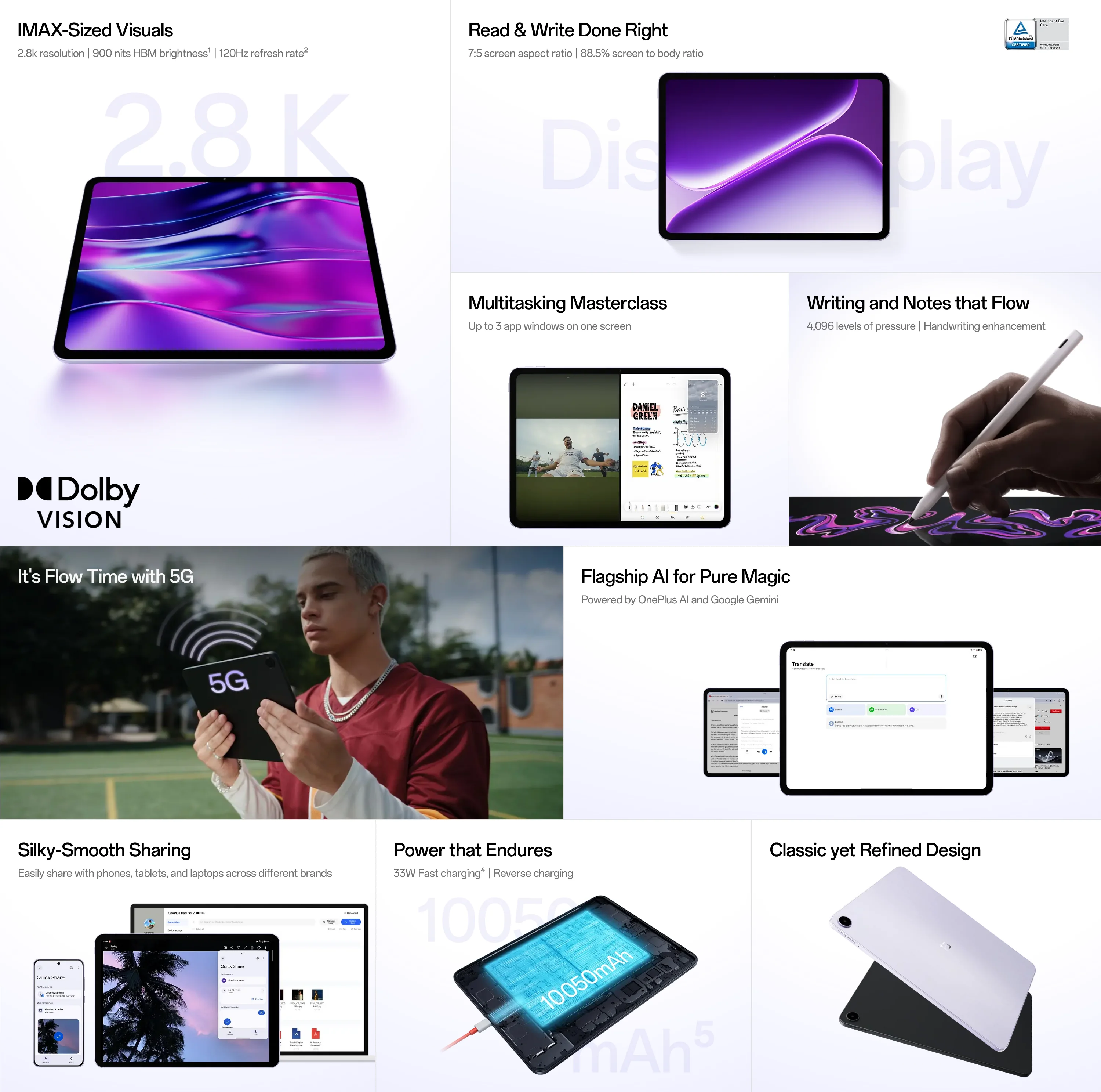 Характеристики планшета OnePlus Pad Go 2