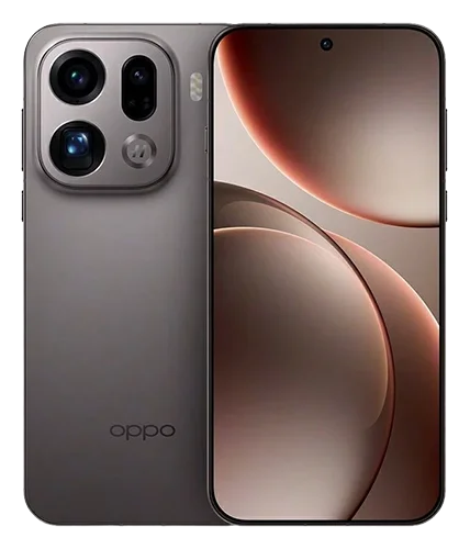 Смартфон OPPO Find X9 Pro в титановом (Titanium Charcoal) корпусе