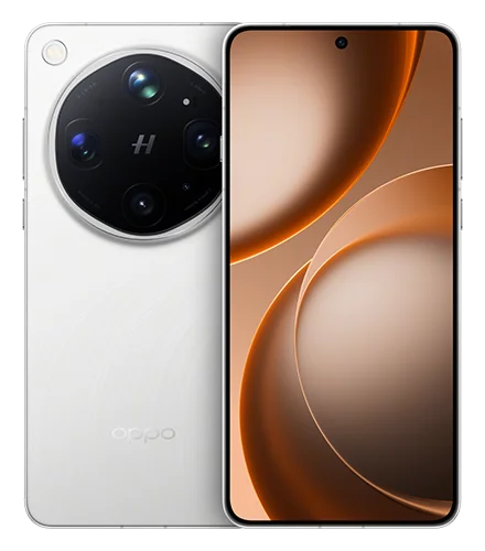 Смартфон OPPO Find X9 Ultra в полярном белом (Polar Glacier White) корпусе